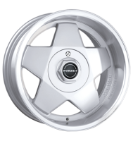 Borbet A 7,5x16 ET20 5x130 72,5 silver polished