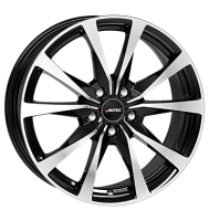 Autec Brixen 7,5x18 ET50 5x114,3 67,1 schwarz poliert