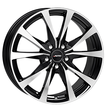Autec Brixen 8x19 ET45 5x108 63,3 schwarz poliert