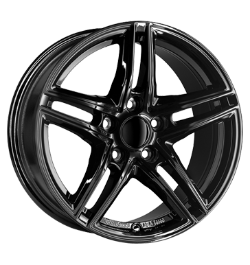 Borbet XR 7,5x16 ET40 5x112 66,6 black glossy