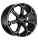 Fondmetal Zephyrus 8,5x19 ET45 5x112 66,5 matt black machined
