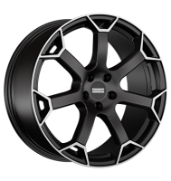 Fondmetal Zephyrus 9x20 ET46 5x112 66,5 matt black machined