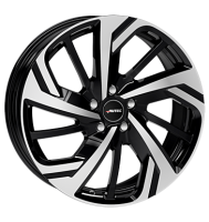 Autec Rixon 9x18 ET58 5x112 66,5 schwarz poliert
