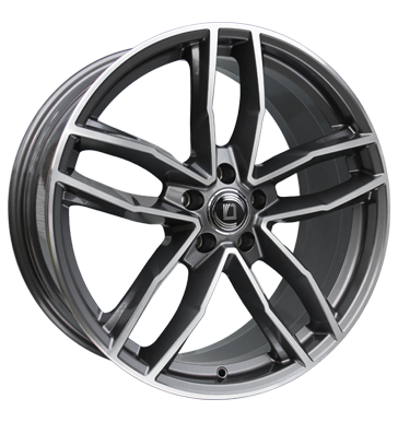 Diewe Wheels Alito 8,5x19 ET35 5x112 66,6 PlatinS machined