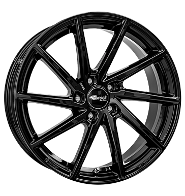 Brock B37 8,5x19 ET48 5x112 66,6 schwarz glanz