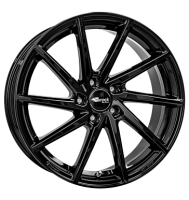 Brock B37 8x18 ET45 5x112 66,6 schwarz glanz