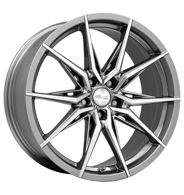 Brock B42 8,5x20 ET45 5x114,3 72,6 ferric grey poliert