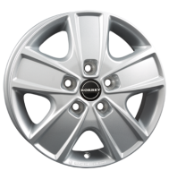 Borbet CWG 6x16 ET68 5x130 78,1 crystal silver