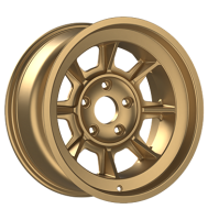 Fondmetal PAG17 9x17 ET15 5x130 71,6 matt gold