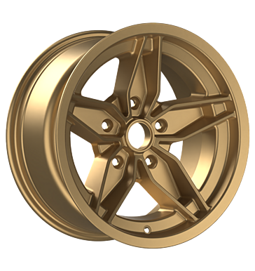 Fondmetal Str16 7x16 ET23,3 5x130 71,6 matt gold