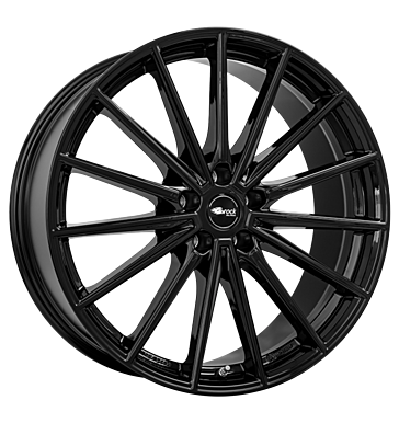Brock B43 8x19 ET27 5x112 66,6 schwarz glanz