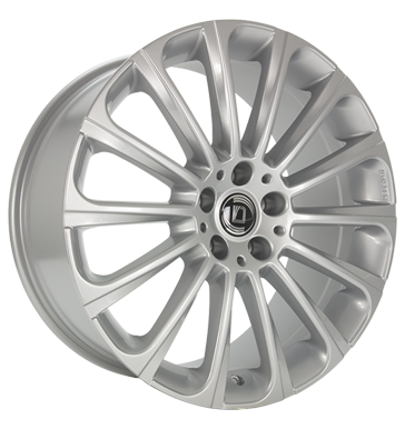 Diewe Wheels Turbina 9,5x19 ET45 5x112 66,6 Argento (silber)