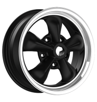 Fondmetal TT01 5x15 ET36 5x130 71,6 matt black machined...