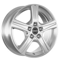 Borbet CWD 6,5x16 ET52 5x112 66,5 crystal silver
