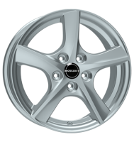 Borbet TL 5,5x15 ET46 5x112 66,6 brillant silver