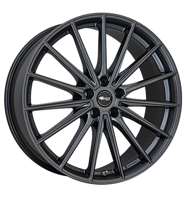 Brock B43 8x20 ET27 5x112 66,6 Cosmic Grey Matt