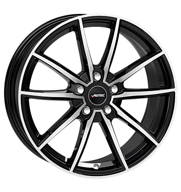 Autec Skara 7,5x17 ET30 5x112 66,6 schwarz poliert
