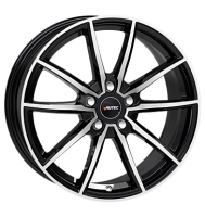 Autec Skara 8x18 ET54 5x112 66,6 schwarz poliert