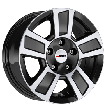 Autec Tigris 6x16 ET30 5x112 66,6 schwarz poliert