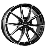 Brock B40 9x19 ET30 5x112 66,6 schwarz glanz vollpoliert