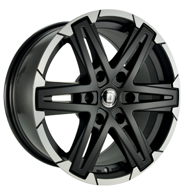 Diewe Wheels Grezzo 8,5x18 ET42 6x114,3 66,1 Nero machined