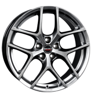 Borbet Y 8x19 ET37 5x112 66,5 hyper silver 19