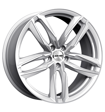 GMP Atom 9x20 ET25 5x112 66,5 silver