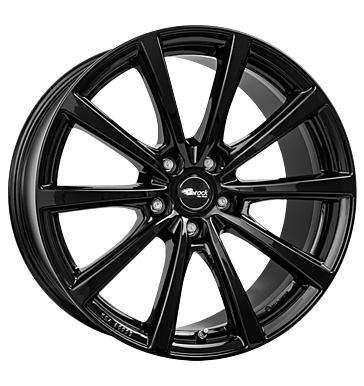 Brock B32 8,5x18 ET38 5x114,3 64,2 schwarz glanz