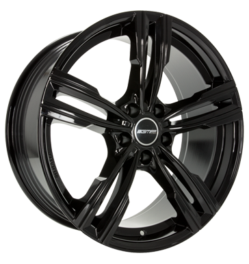 GMP Reven 7,5x17 ET37 5x120 72,6 shiny black