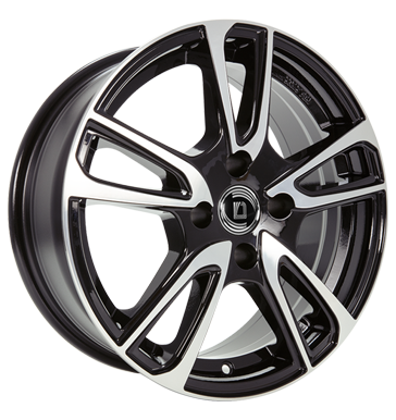 Diewe Wheels Astral 7x17 ET25 4x108 65,1 black diamond