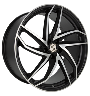 Eta Beta Heron 8,5x19 ET45 5x108 78,1 black matt full polish