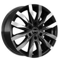 Borbet CW6 6,5x16 ET62 6x130 84,1 black polished matt