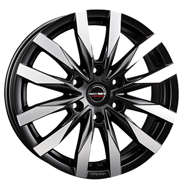 Borbet CW6 7,5x18 ET40 6x114,3 66,1 black polished matt