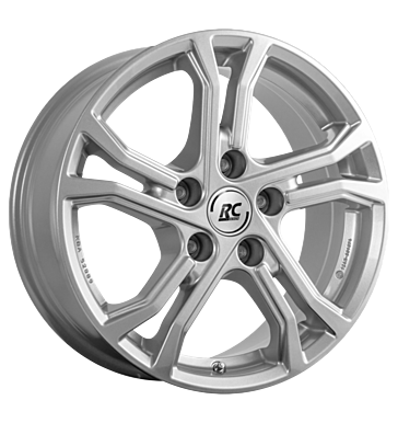 RCDesign TDG2 7x16 ET40 5x114,3 60,1 kristallsilber