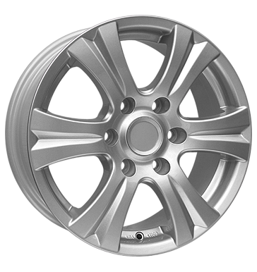 RCDesign RC14S 7,5x17 ET40 6x114,3 66,1 kristallsilber