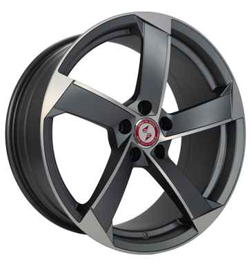 Eta Beta Magic 8,5x19 ET32 5x112 66,5 antracite matt full polish