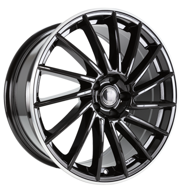 Diewe Wheels Briosa 8,5x19 ET40 5x112 57,1 NeroS machined lip