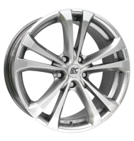 RCDesign RC17 7,5x17 ET35 5x112 66,6 chromsilber