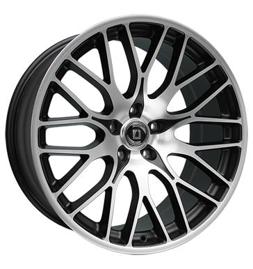 Diewe Wheels Fina 8,5x19 ET30 5x112 66,6 Nero machined