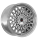 Borbet B 7x17 ET20 4x108 65,1 silver rim polished