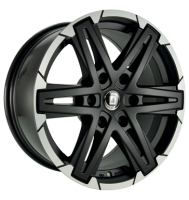 Diewe Wheels Grezzo 8,5x18 ET25 6x139,7 93,1 Nero machined