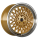 Borbet B 8x17 ET45 5x112 66,5 gold rim polished