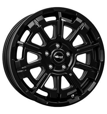 Brock B45 7,5x18 ET43 5x130 84,1 satin black matt