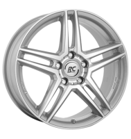 RCDesign RC D17 8,5x19 ET38 5x112 66,6 kristallsilber