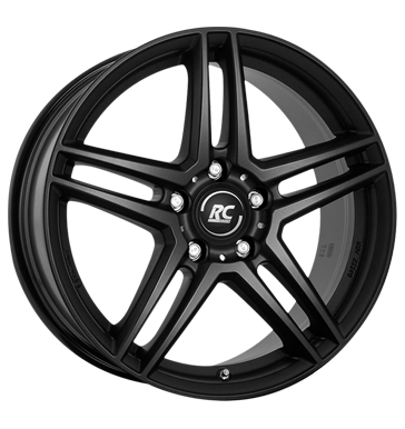 RCDesign RC D17 8,5x19 ET38 5x112 66,6 satin black matt