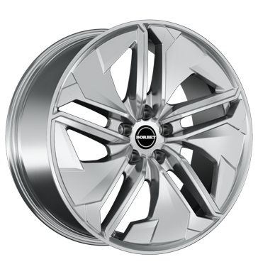 Borbet TX 9x20 ET35 5x112 66,5 metal grey glossy
