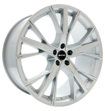 GMP Gunner 9,5x22 ET37 5x112 66,6 silver