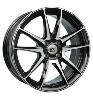 RCDesign RC22 6,5x15 ET25 4x108 65,1 schwarz glanz...