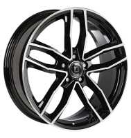 Diewe Wheels Alito 7,5x17 ET25 5x112 66,6 NeroS machined