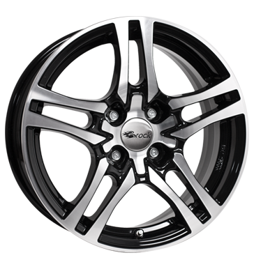RCDesign RC26 6,5x15 ET23 4x108 65,1 schwarz glanz vollpoliert
